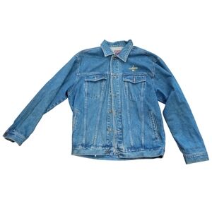 Vintage Luxor Blue Denim Jacket Size XL